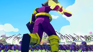 Giant Thanos vs Wakanda  Totally Accurate Battle Simulator Part 9  Pungence [upl. by Dhumma]