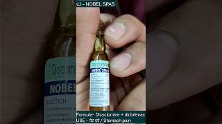 Nobel spas injection stomach pain  stone pain  dicyclomine amp diclofenac  use [upl. by Fablan]