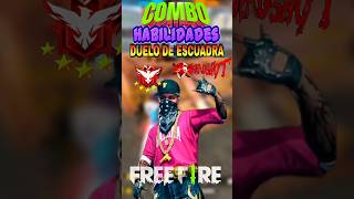 🔥COMBO de HABILIDADES para DUELO de ESCUADRA 🔥EN freefire feedshorts habilidadesfreefire 🔥 [upl. by Donia]