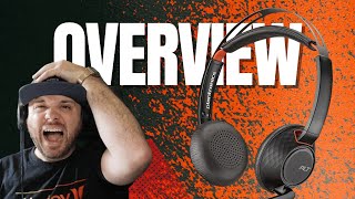 Poly Blackwire 5200 USBA Headsets Unboxing amp Review  Best Headsets for Calling ⚡ [upl. by Quiteri]