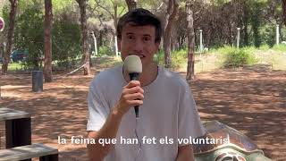 Voluntariat ambiental per protegir nius de tortuga careta [upl. by Binnie265]