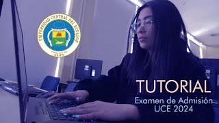 Tutorial Examen de Admisión UCE 2024 [upl. by Kiefer]