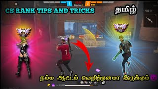 CS RANK TIPS AND TRICKS TAMILGRANDMASTER PUSHINGmageshgaming mg185army viral trendingfreefire [upl. by Aninep761]