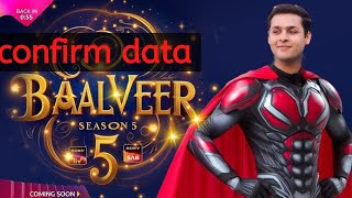 BALVEER SEASON 5 Confirm data baalveer season 5 latest update [upl. by Rudiger]