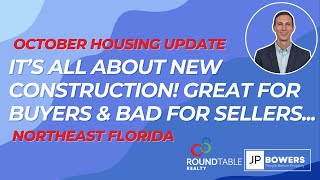 📈October Housing Market Update Jacksonville amp St Johns Florida [upl. by Ahtera]