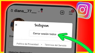 Cómo CERRAR SESIÓN DE INSTAGRAM EN TODOS TUS DISPOSITIVOS [upl. by Suoirtemed]