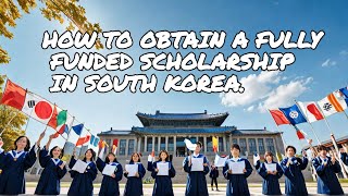 Fully Funded Scholarships in South Korea [upl. by Stamata673]