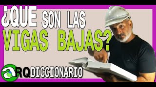 👷‍♂️🏘🚩Que son las VIGAS BAJAS RIOSTRAS o CADENAS en la construcción Como se hacen [upl. by Hnahc743]