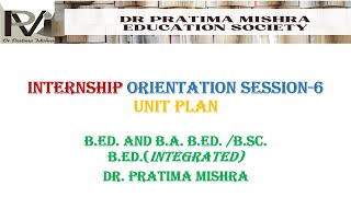 UNITPLAN INTERNSHIP SESSION 6 [upl. by Orimar484]