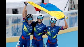 Colombia Campeón mundial de patinaje de velocidad 2024 Potencia mundial [upl. by Breana]