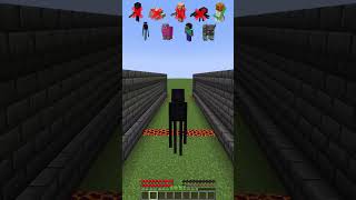 Jump Challenge vs Different Mobs meme challenge minecraft [upl. by Inaoj]