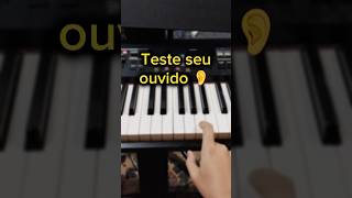 Qual sequência eu toquei Exercício de percepção musical  ditado melódico [upl. by Agni]