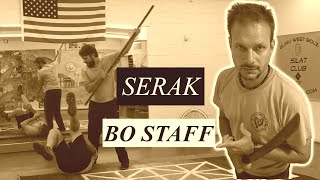 Serak Bo Staff  Tongkat Pantjang  Pencak Silat Serak VDT [upl. by Culliton956]