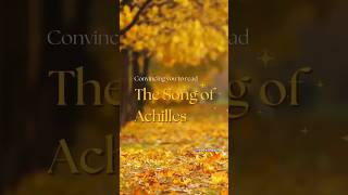 The Song of Achilles book thesongofachilles achilles greek bookreview bookrecommendations fyp [upl. by Karoline461]