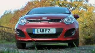 New Kia Rio on test [upl. by Notsud]