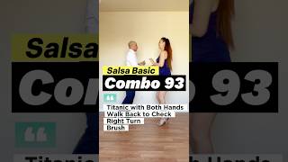 Salsa Basics “Combo 93” from Salsa Dance Challenge 017 salsa salsadancing dance baile shorts [upl. by Talyah625]