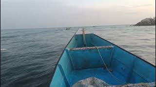 Going in to sea from the harbour [upl. by Seniag]