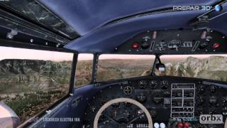 Prepar3D  Lockheed Electra 10A  KSEZ [upl. by Adnot]