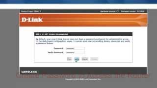 Dlink Router Wireless and LAN Network Configuration [upl. by Tabshey314]