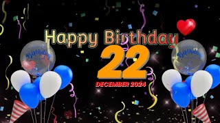 19 November Happy Birthday Song 2024  Wish You Happy Birthday Song  Happy Birthday Remix Song [upl. by Mohammad]