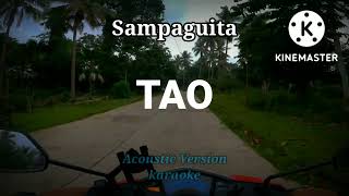 Tao karaoke instrumental by Sampaguita [upl. by Urbain]