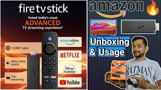 Amazon Fire TV Stick 2024  How to make Normal HD TV to a Smart TV  Amazon Fire Stick Setup Guide [upl. by Gnap96]