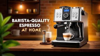 Breville Barista Touch BES880BSS Review – Top Espresso Machine for Home 2025 [upl. by Aikram292]