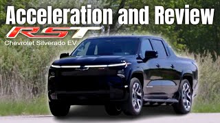 2024 Chevrolet Silverado EV RST Acceleration and Review [upl. by Shea703]