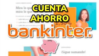 ➡️ Descubre la CUENTA ONLINE de BANKINTER Remunerada [upl. by Airdnaz]