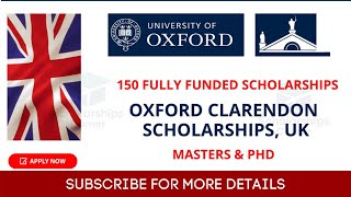 HOW To APPLY in Clarendon Scholarship 2022 in UK  Fully Funded  Scholarships Pathway [upl. by Ailemac]