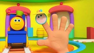 bob tren parmak ailesi  Bebek Şarkıları Çizgi Film  Bob Train Finger Family  Kids Tv Türkçe [upl. by O'Conner]