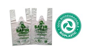 Biodegradable Bag Manufacturing Process [upl. by Sutelc]