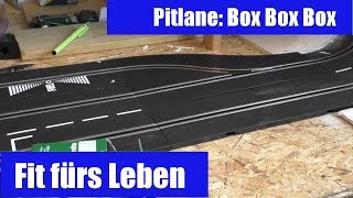 4 Pit lane 🏁 Carrera Digital 132 Aufbau und Funktionen Box Box Box [upl. by Peper598]