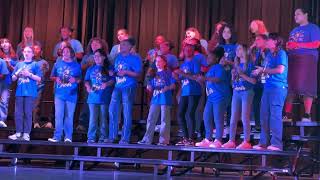 Tennyson Middle School Choir  Llo Vivo Cantando [upl. by Kalinda859]