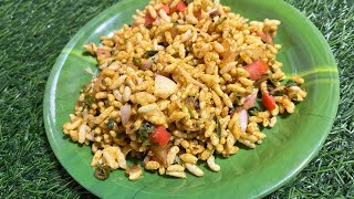 Girmit  Masala mandakki  Uttar Karnataka special  puffed rice recipe [upl. by Adnorehs121]