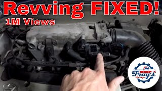 Engine Revving Up and Down at Idle FIXED [upl. by Yaffit]