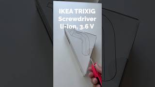 Unboxing IKEA TRIXIG Screwdriver liion 36 V [upl. by Eam]