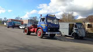 Cumbrian Easter Rally Kirkby Stephen 2024 Trucks Buses and a Train [upl. by Orimar]