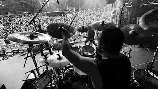 Hugo Ribeiro  MOONSPELL  “Scorpion Flower” Live Drum CAM John Smith Rock Festival 2024 [upl. by Lowenstein]