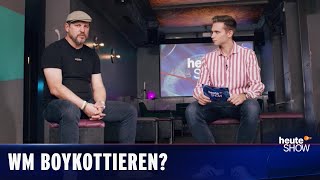 Schauen Sie die WM in Katar Steffen Baumgart  heuteshow vom 28102022 [upl. by Esinwahs568]