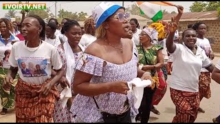 Ambiance carnavalesque à MAMA village natal de lexPrésident Laurent Gbagbo après sa libération [upl. by Reinaldo563]