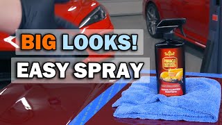 Ceramic Crystal Mist Detail Spray  Fast way to boost your cars looks and existing protection [upl. by Calli]