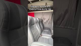 Bigvans  Sprinter 2016 415 Executiva Elite 18L Preta JOR4959 shorts [upl. by Wollis]