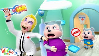 Pregnant Mom Has a Toothache 🤰 Fake Dentist  Top Stranger Danger Song  Wolfoo Kids Songs [upl. by Noerb]