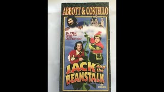 Opening To Jack And The Beanstalk 1994 VHS [upl. by Katzen]