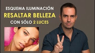 ☘Esquema de iluminación para realzar la belleza de tus retratos [upl. by Lathan]