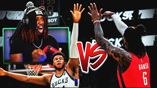 REMATCH OF THE YEAR vs GIANNIS We Blew A 25 POINT LEAD NBA 2K22 PS5 MyCAREER 29  StaxMontana [upl. by Enenaej]