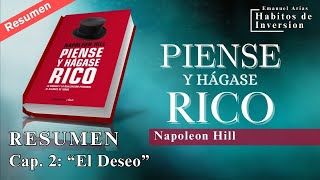 📚 quotPIENSE Y HÁGASE RICOquot  Cap 2 quotEl Deseoquot  Napoleon Hill [upl. by Suckram]