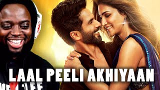 Laal Peeli Akhiyaan Song Shahid KapoorKriti Sanon REACTION [upl. by Norym329]