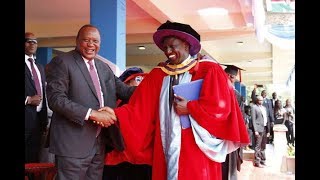 Deputy President William Ruto graduates among an academic procession of 99 graduands with a PhD [upl. by Gorman]